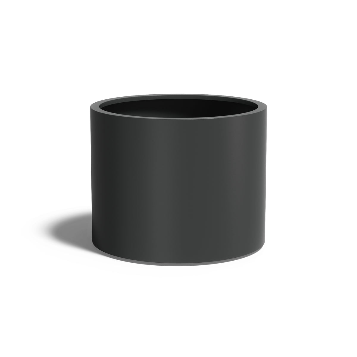 Pflanzkübel ADEZZ CIRCUM aus Aluminium, Ø 100 × 80 cm – Modellabbildung