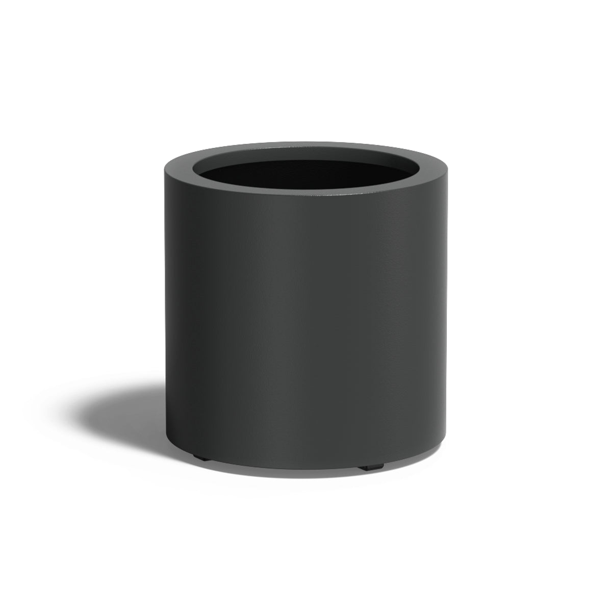 Pflanzkübel ADEZZ CIRCUM aus Aluminium, Ø 50 × 50 cm – Modellabbildung