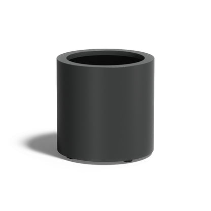 Pflanzkübel ADEZZ CIRCUM aus Aluminium, Ø 50 × 50 cm – Modellabbildung