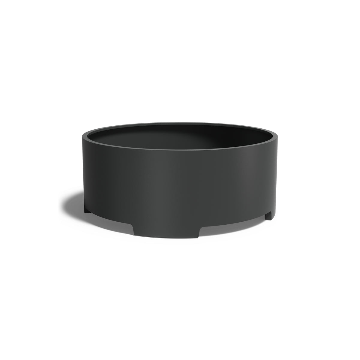 Pflanzkübel ADEZZ CIRCUM aus Aluminium, Ø 200 × 80 cm – Modellabbildung