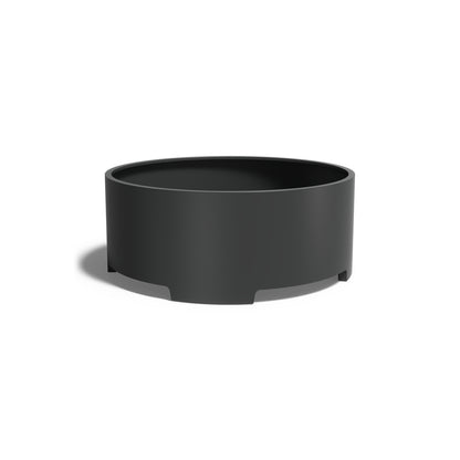 Pflanzkübel ADEZZ CIRCUM aus Aluminium, Ø 200 × 80 cm – Modellabbildung