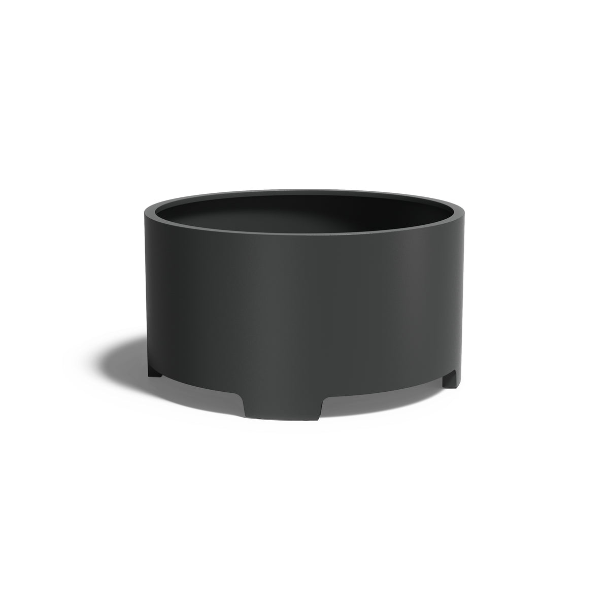 Pflanzkübel ADEZZ CIRCUM aus Aluminium, Ø 150 × 80 cm – Modellabbildung