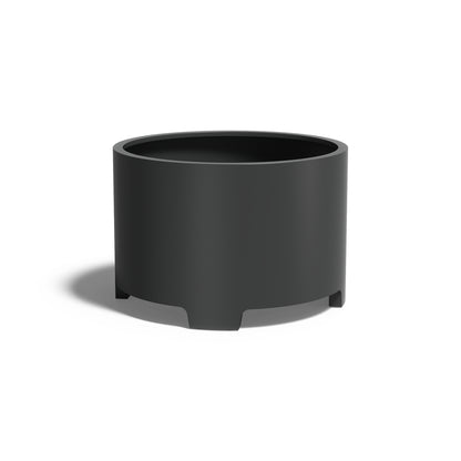 Pflanzkübel ADEZZ CIRCUM aus Aluminium, Ø 120 × 80 cm – Modellabbildung