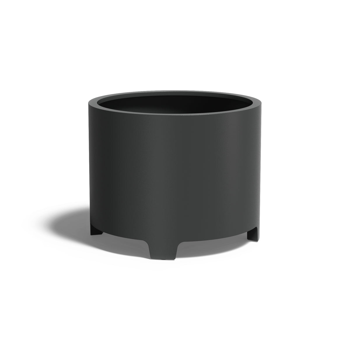 Pflanzkübel ADEZZ CIRCUM aus Aluminium, Ø 100 × 80 cm – Modellabbildung