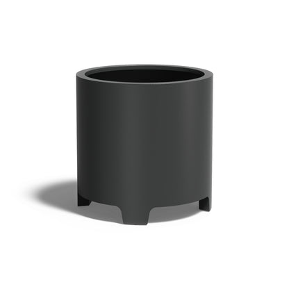 Pflanzkübel ADEZZ CIRCUM aus Aluminium, Ø 80 × 80 cm – Modellabbildung