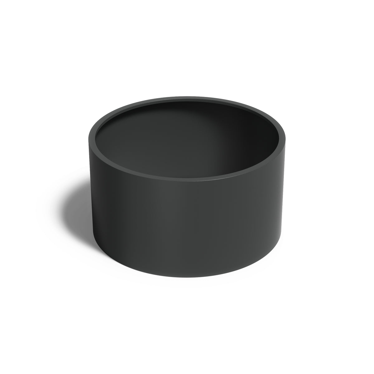 Pflanzkübel ADEZZ CIRCUM aus Aluminium, Ø 150 × 80 cm – Modellabbildung