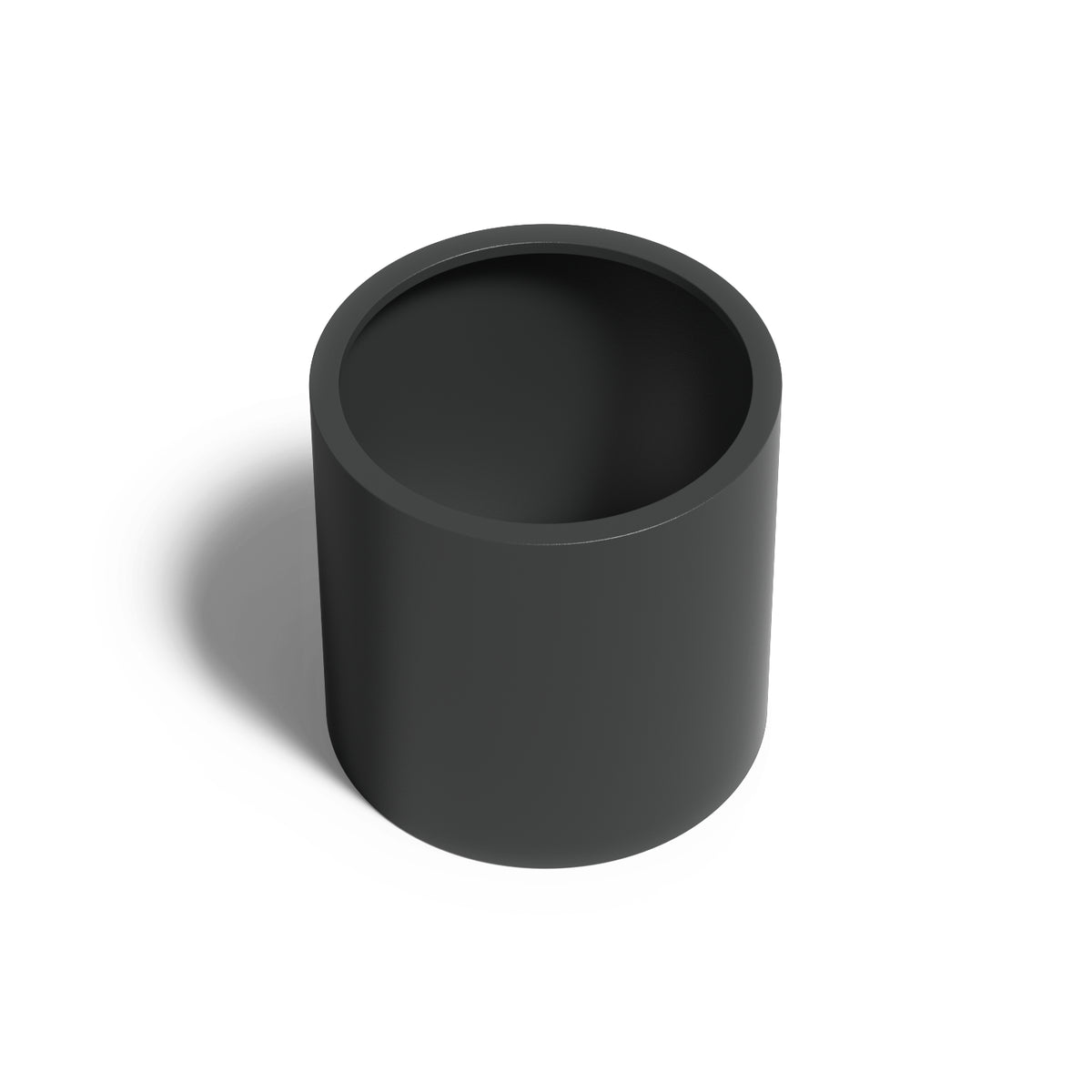 Pflanzkübel ADEZZ CIRCUM aus Aluminium, Ø 80 × 80 cm – Modellabbildung