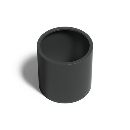 Pflanzkübel ADEZZ CIRCUM aus Aluminium, Ø 80 × 80 cm – Modellabbildung