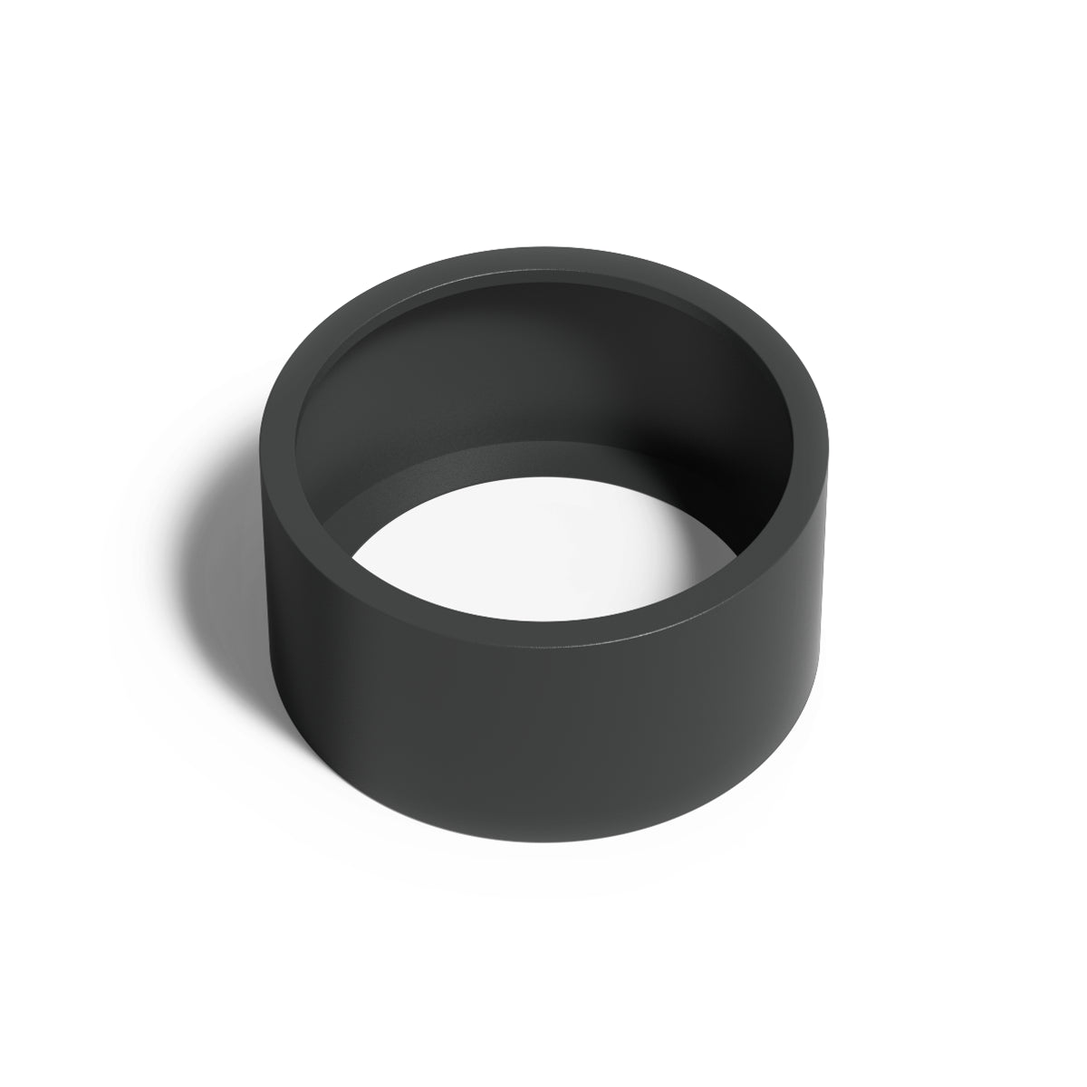 Pflanzkübel ADEZZ CIRCUM aus Aluminium, Ø 80 × 40 cm – Modellabbildung