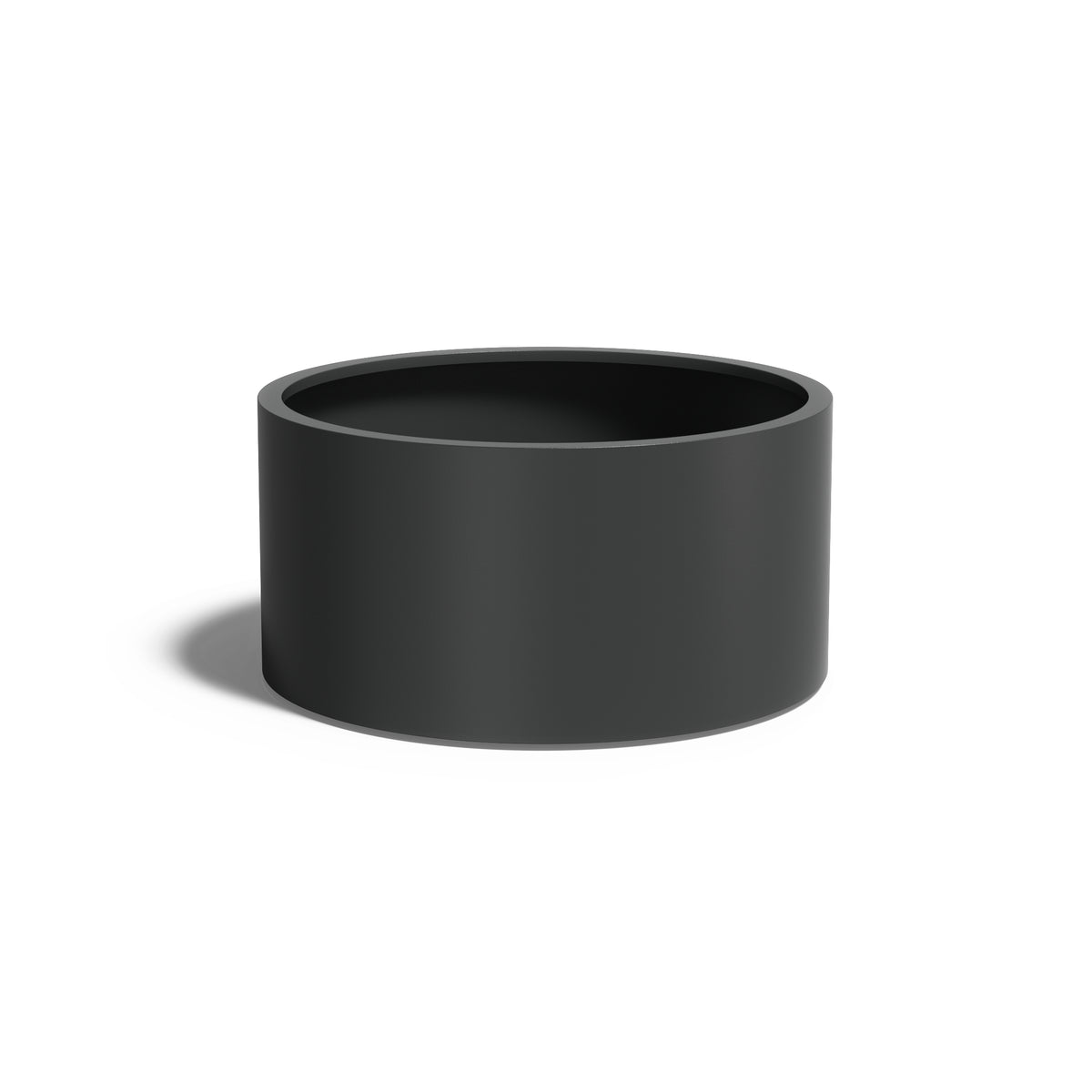 Pflanzkübel ADEZZ CIRCUM aus Aluminium, Ø 120 × 60 cm – Modellabbildung