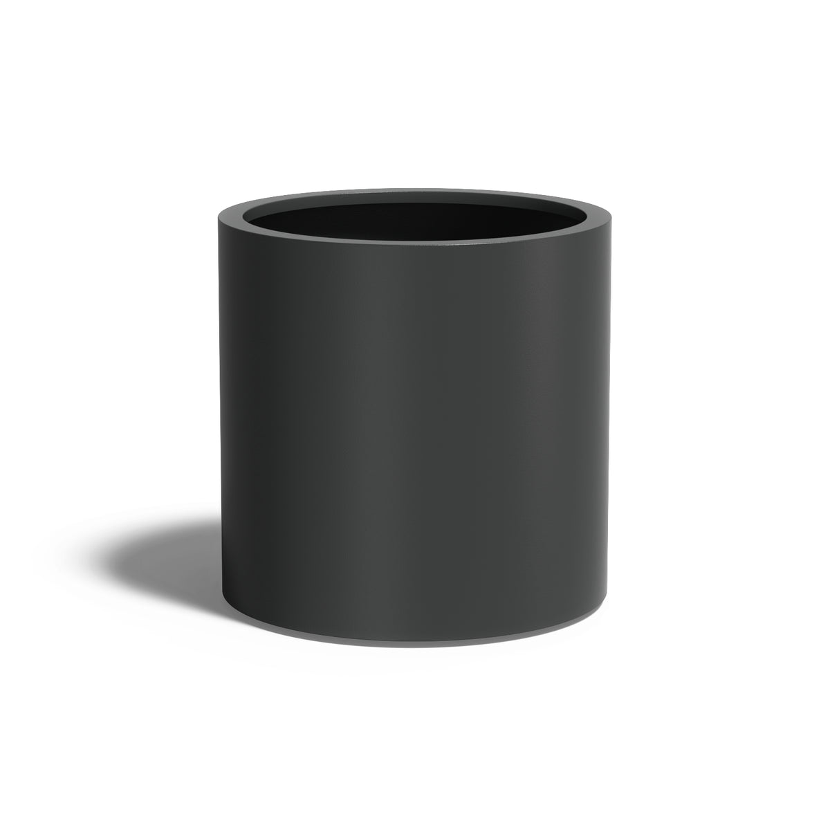 Pflanzkübel ADEZZ CIRCUM aus Aluminium, Ø 80 × 80 cm – Modellabbildung