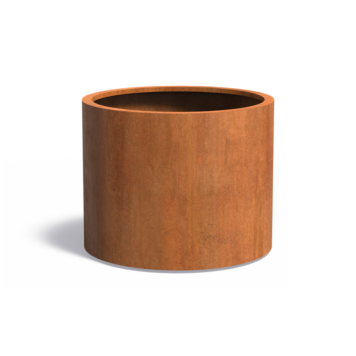 Pflanzkübel ADEZZ CIRCUM aus Cortenstahl, Ø 100 × 80 cm – Modellabbildung