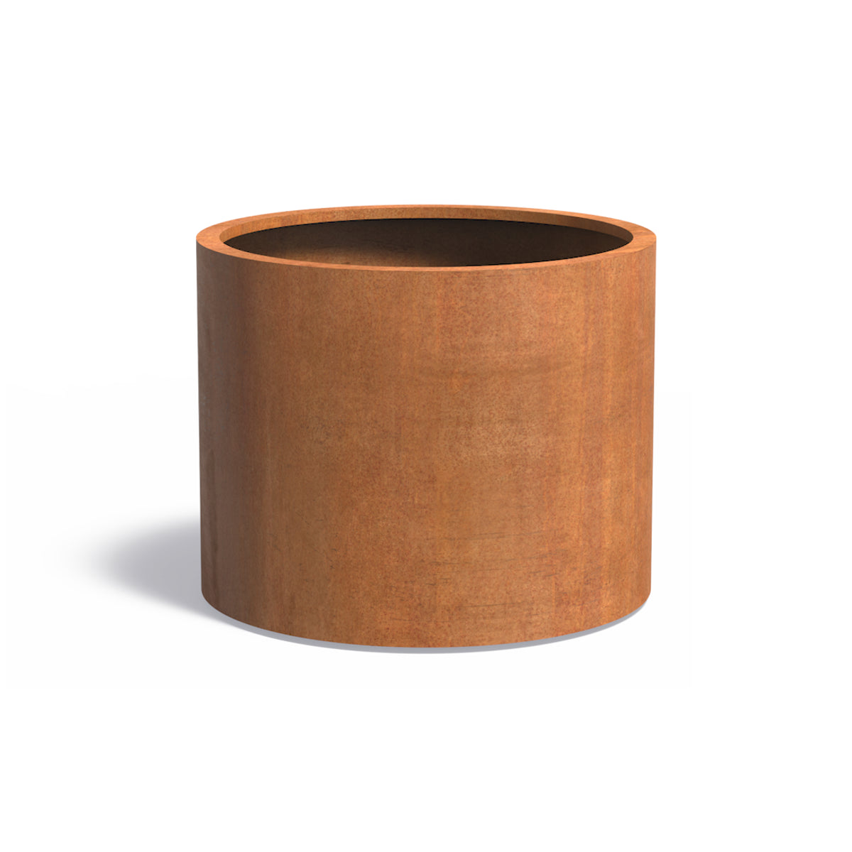 Pflanzkübel ADEZZ CIRCUM aus Cortenstahl, Ø 100 × 80 cm – Modellabbildung