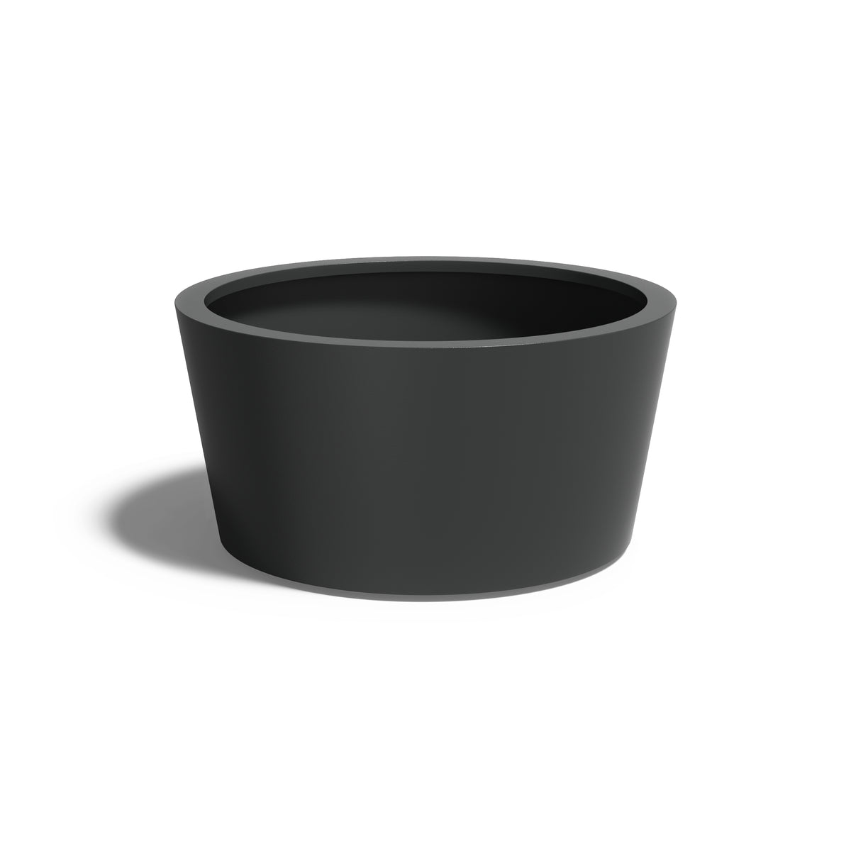 Pflanzkübel ADEZZ CONIC aus Aluminium, Ø 120 × 60 cm – Modellabbildung