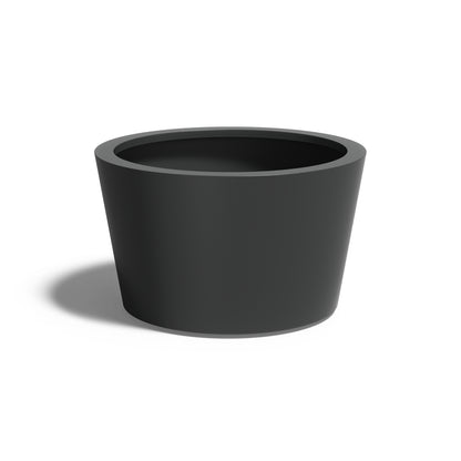Pflanzkübel ADEZZ CONIC aus Aluminium, Ø 100 × 60 cm – Modellabbildung