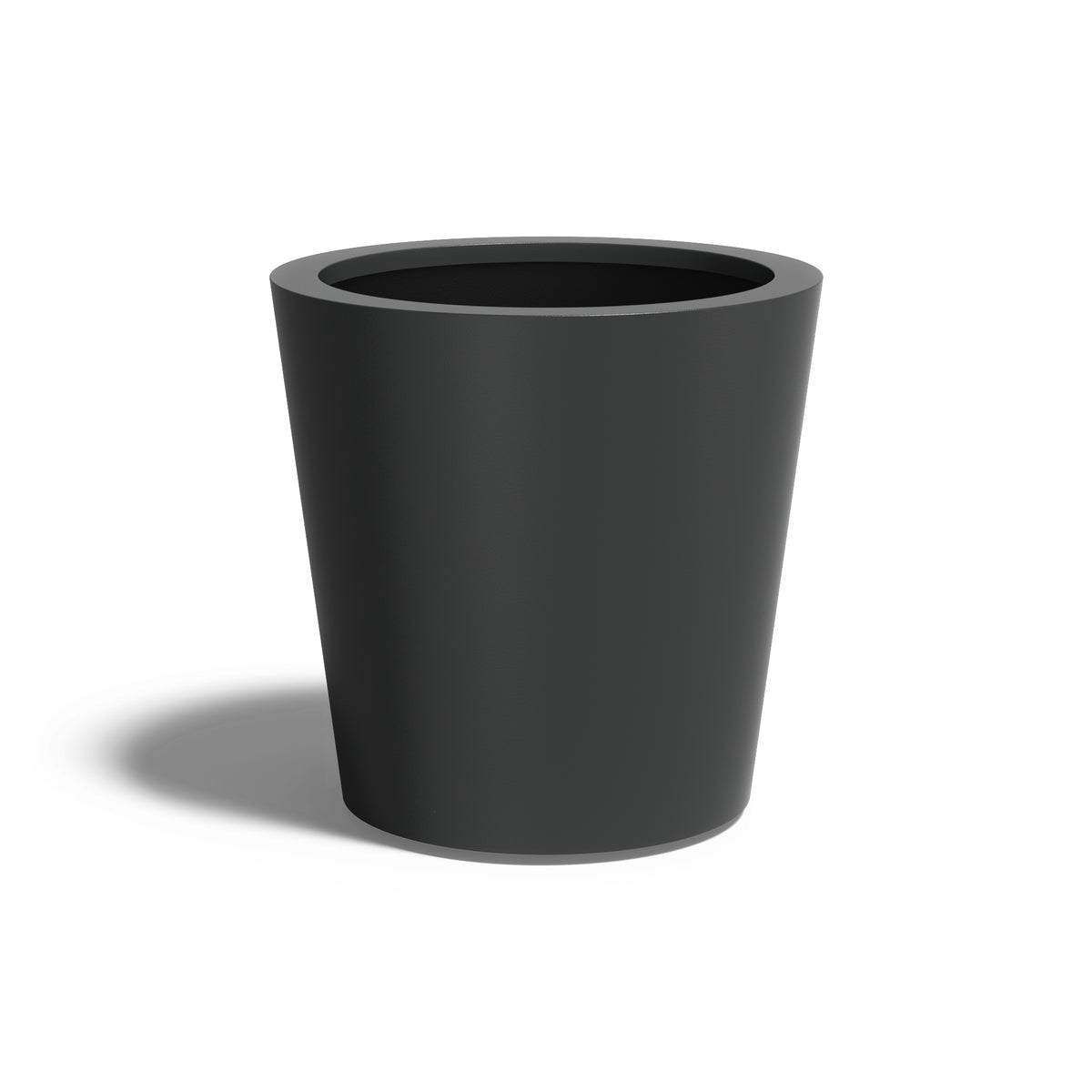 Pflanzkübel ADEZZ CONIC aus Aluminium, Ø 80 × 80 cm – Modellabbildung