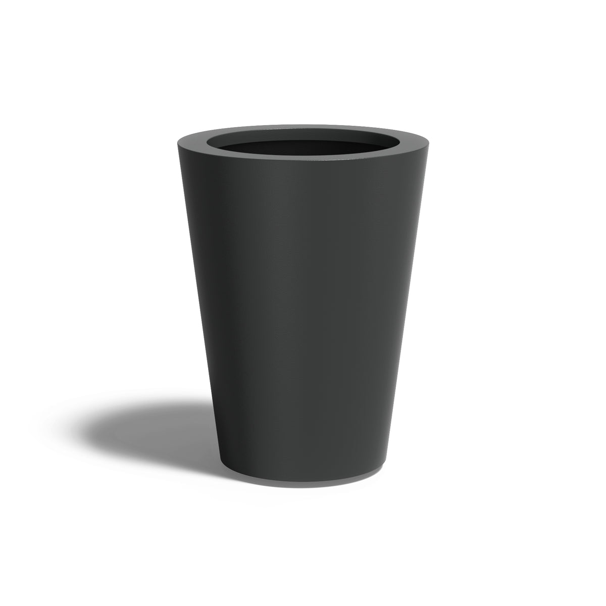 Pflanzkübel ADEZZ CONIC aus Aluminium, Ø 60 × 80 cm – Modellabbildung