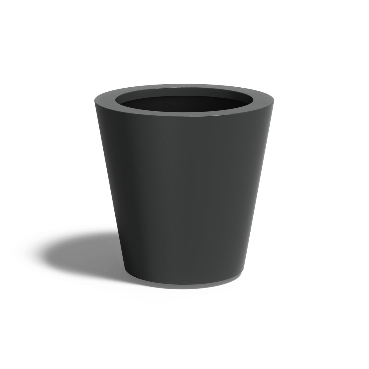 Pflanzkübel ADEZZ CONIC aus Aluminium, Ø 60 × 60 cm – Modellabbildung