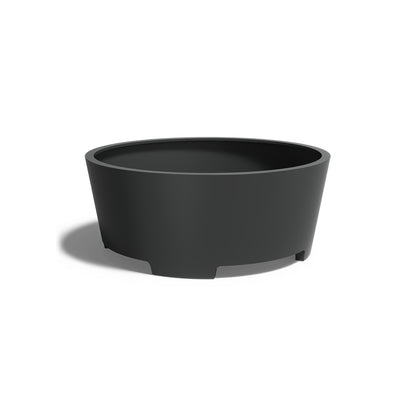 Pflanzkübel ADEZZ CONIC aus Aluminium, Ø 200 × 80 cm – Modellabbildung