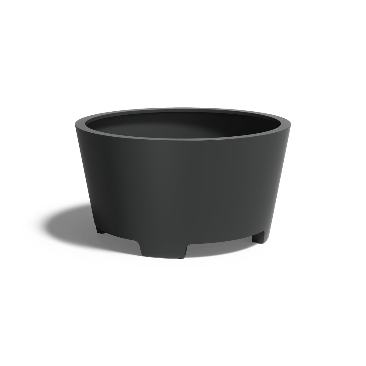 Pflanzkübel ADEZZ CONIC aus Aluminium, Ø 150 × 80 cm – Modellabbildung