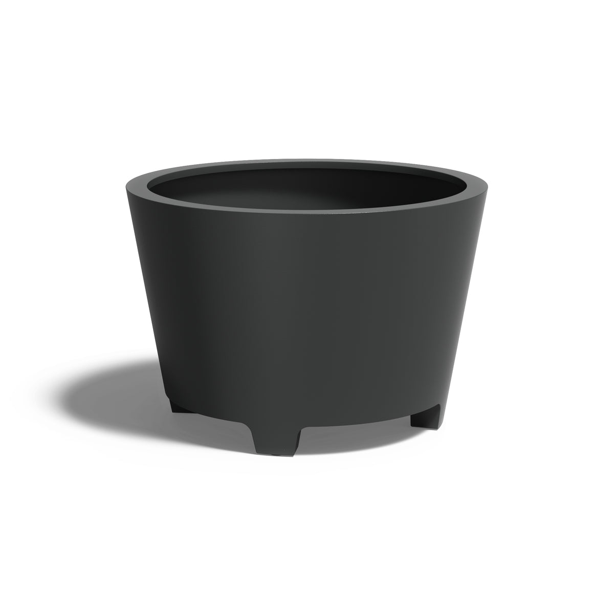 Pflanzkübel ADEZZ CONIC aus Aluminium, Ø 120 × 80 cm – Modellabbildung