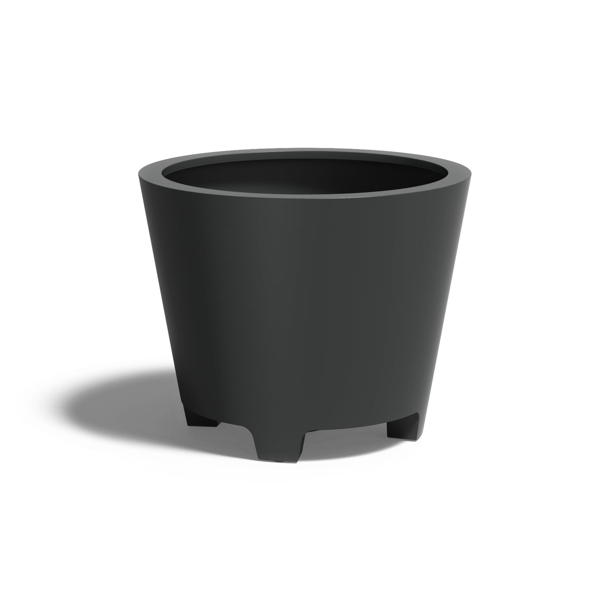 Pflanzkübel ADEZZ CONIC aus Aluminium, Ø 100 × 80 cm – Modellabbildung