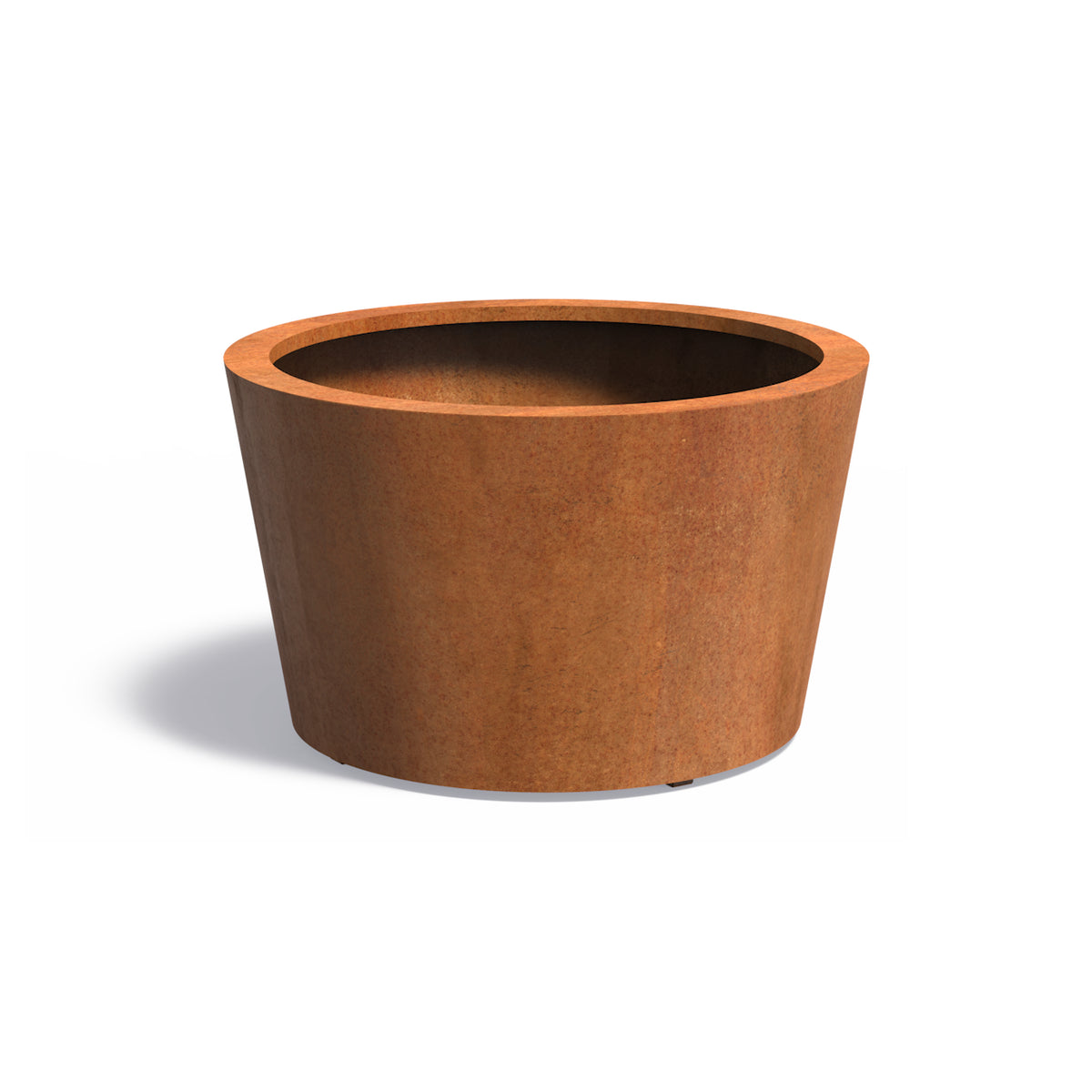 Pflanzkübel ADEZZ CONIC aus Cortenstahl, Ø 100 × 60 cm – Modellabbildung
