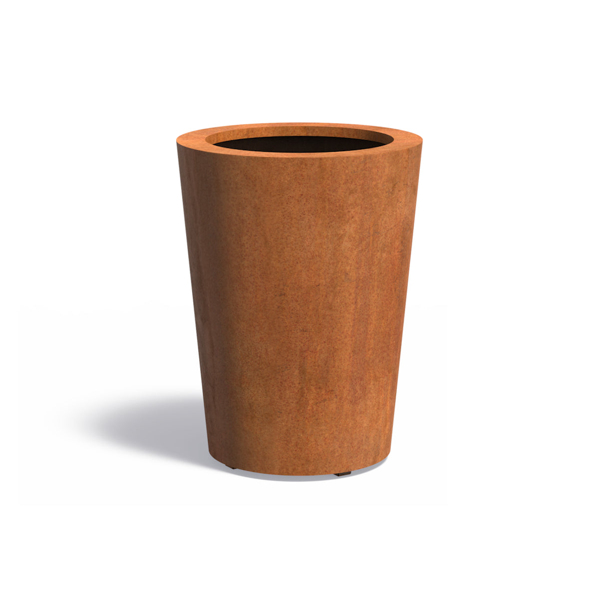 Pflanzkübel ADEZZ CONIC aus Cortenstahl, Ø 60 × 80 cm – Modellabbildung