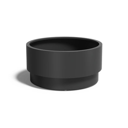 Pflanzkübel ADEZZ EXTEND aus Aluminium, Ø 120 × 60 cm