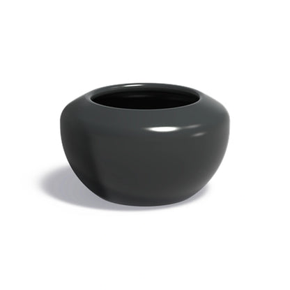 Pflanzkübel ADEZZ ONYX aus Aluminium, Ø 58 × 34,5 cm