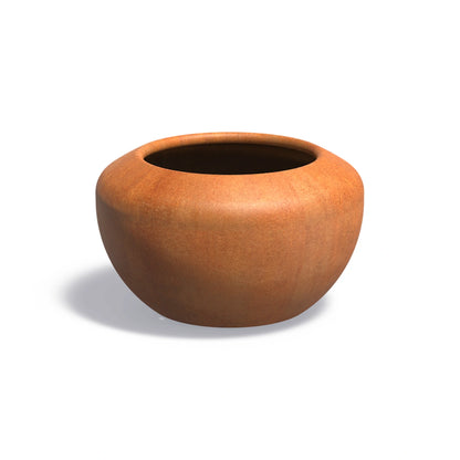 Pflanzkübel ADEZZ ONYX aus Cortenstahl, Ø 58 × 34,5 cm