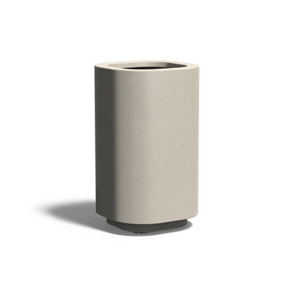 Pflanzkübel ADEZZ ROHIN aus Aluminium, 70 × 70 × 120 cm – Modellabbildung