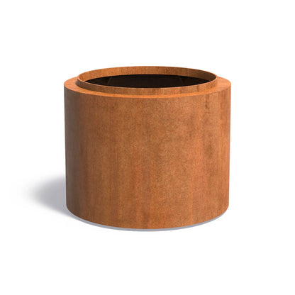 Pflanzkübel ADEZZ TOPIC aus Cortenstahl, Ø 100 × 80 cm
