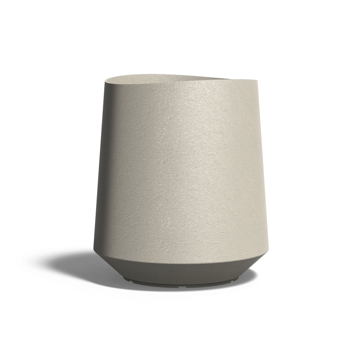Pflanzkübel ADEZZ VELIS aus Aluminium, Ø 70 × 80 cm – Modellabbildung