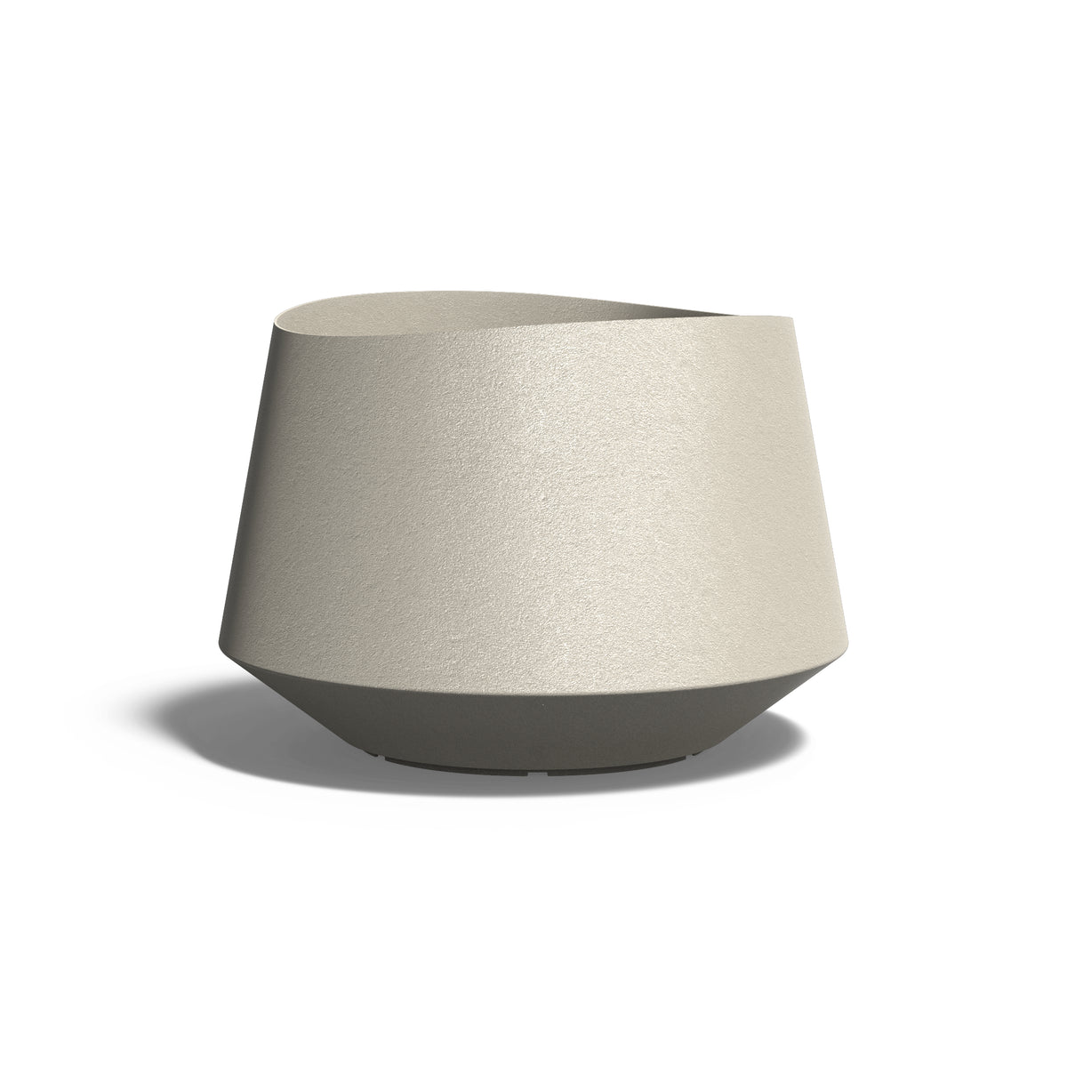 Pflanzkübel ADEZZ VELIS aus Aluminium, Ø 100 × 70 cm – Modellabbildung