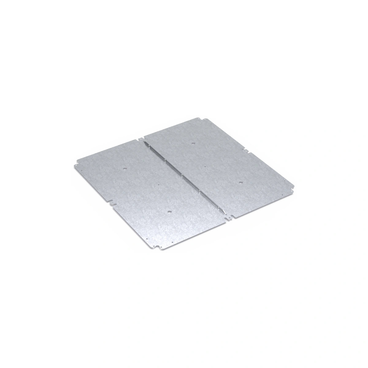 Bodenplatte für Pflanzkübel ADEZZ CARREZ Connect aus verzinktem Stahl, 120 × 120 cm