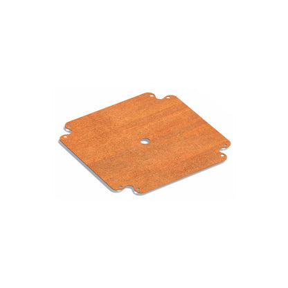 Bodenplatte für Pflanzkübel ADEZZ CARREZ Connect aus Cortenstahl, 40 × 40 cm