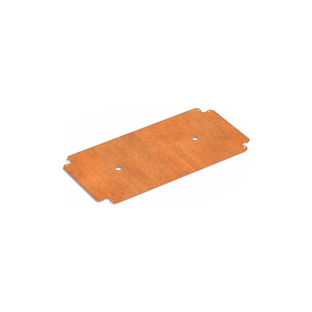 Bodenplatte für Pflanzkübel ADEZZ CARREZ Connect aus Cortenstahl, 80 × 40 cm