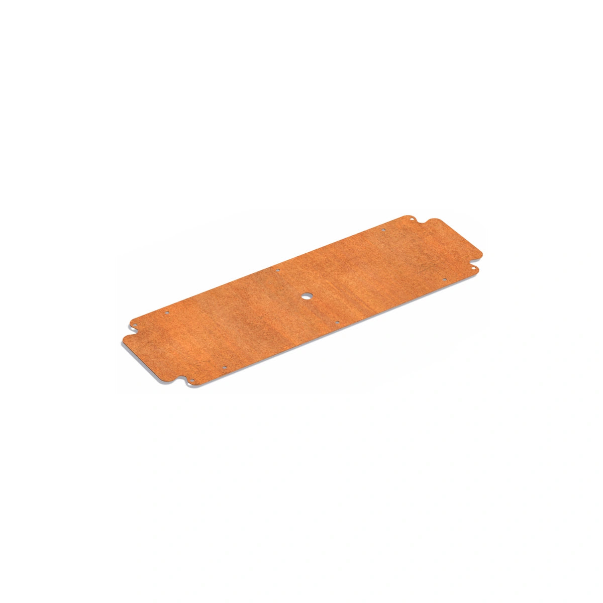 Bodenplatte für Pflanzkübel ADEZZ CARREZ Connect aus Cortenstahl, 90 × 30 cm
