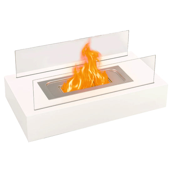 Tischfeuer IBIZA weiß video