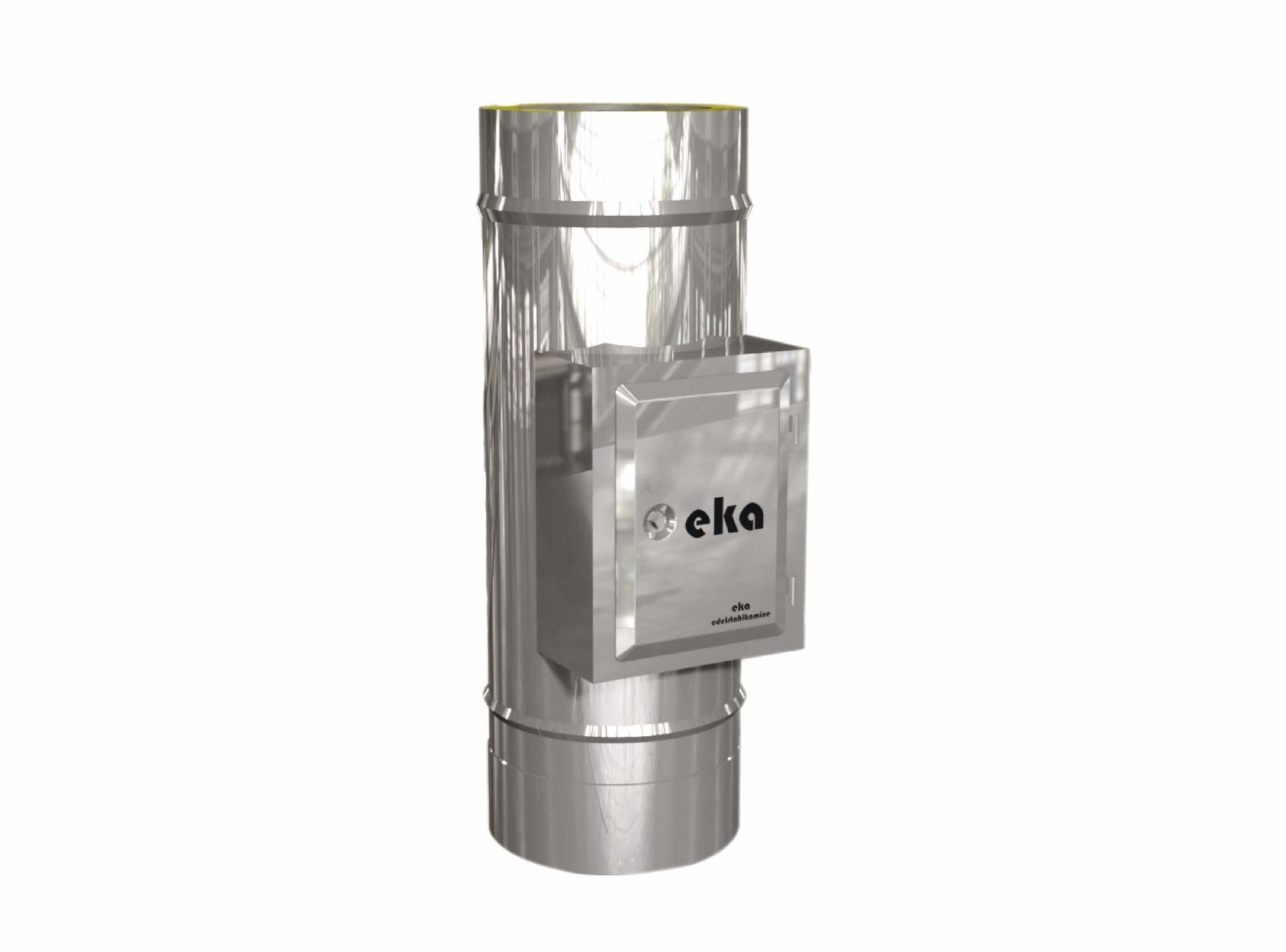 Prüföffnung Hochtemperatur - doppelwandig - eka edelstahlkamine complex D