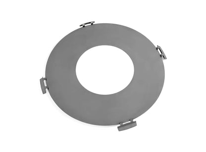 Rostfreie Grillplatte für Feuerschale mit vier Griffen