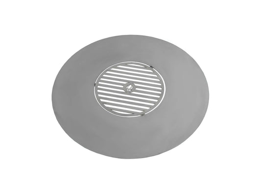 Rostfreie Grillplatte für Feuerschale mit Rost