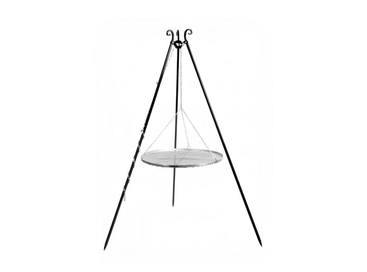 Schwenkgrill 180 cm mit Grillrost aus Edelstahl