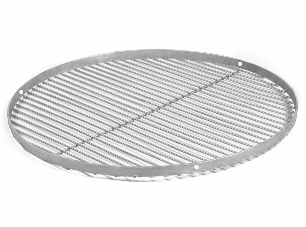 Schwenkgrill 180 cm - Grillrost aus Edelstahl + Kurbel, 50 - 80 cm - Ofenerlebnis.de