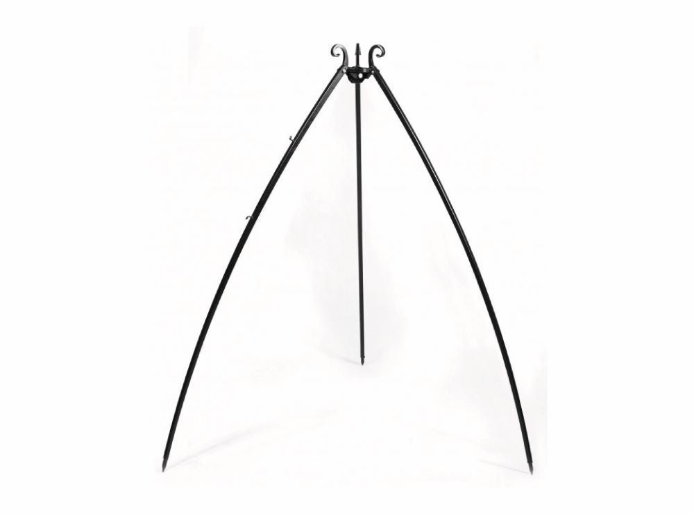 Schwenkgrill Dreibein - Wok aus Rohstahl, 200 cm Höhe, 60 - 70 cm - Ofenerlebnis.de