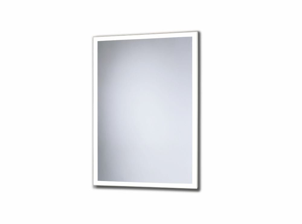 Solid White – Rechteck Wandspiegel mit LED, 60 x 80 cm - Ofenerlebnis.de