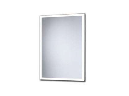 Solid White – Rechteck Wandspiegel mit LED, 60 x 80 cm - Ofenerlebnis.de