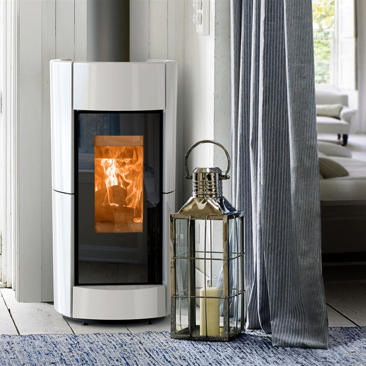Kaminofen Thermorossi Chic Wood im Wohnraum