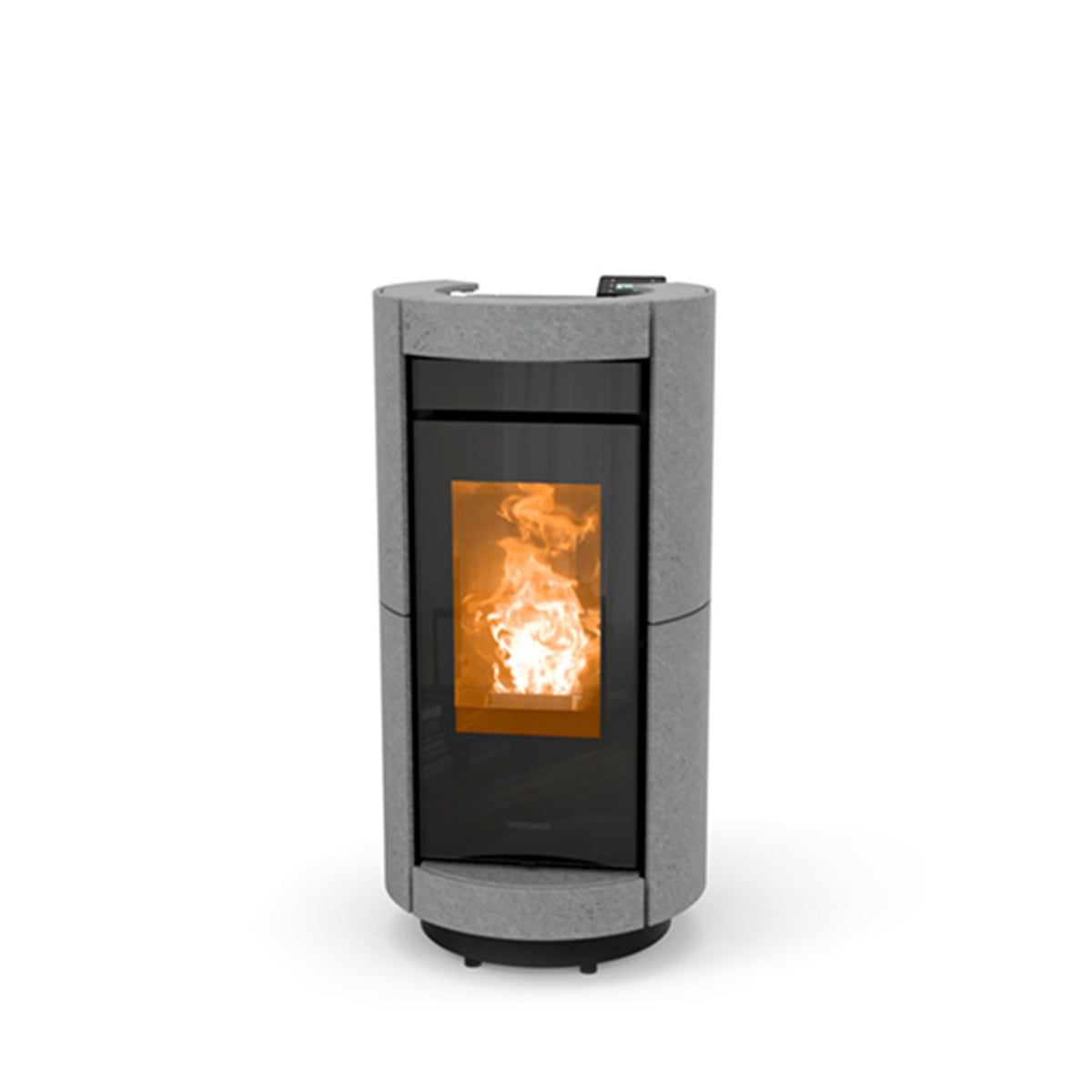 Freigestellter Thermorossi Dorica Stone Natural Air EVO Pelletofen
